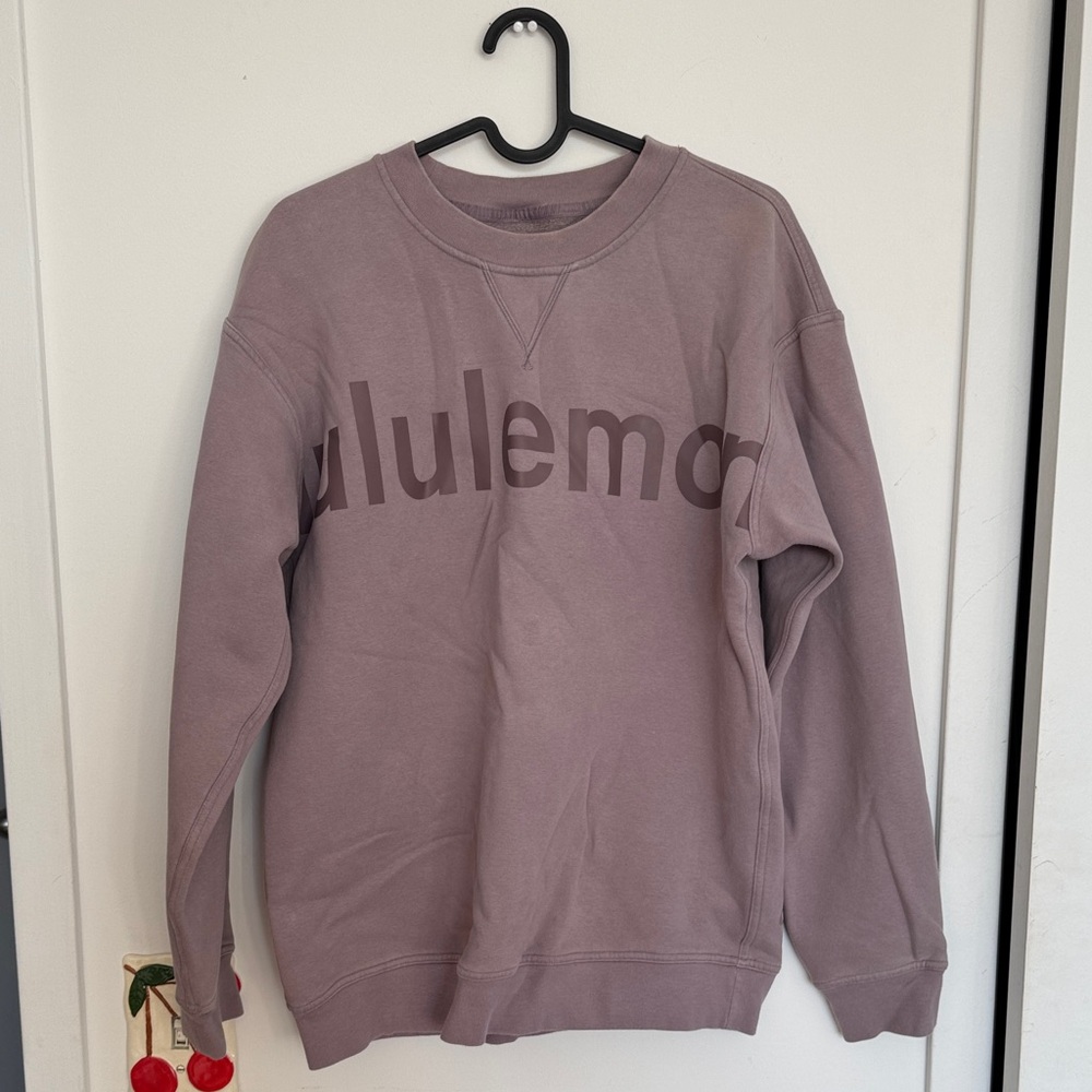 lululemon Mauve Crewneck
